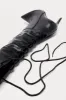 On Your Radar Knee High Boots - Black sold by Fashion Nova