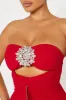 Make a Statement Mermaid Gown - Red sold by Fashion Nova