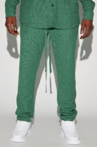 Dean Textured Slim Pants - Hunter sold by Fashion Nova