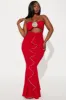 Make a Statement Mermaid Gown - Red sold by Fashion Nova