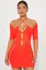 Celine Seamless Mini Dress - Neon Coral sold by Fashion Nova