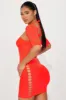 Celine Seamless Mini Dress - Neon Coral sold by Fashion Nova