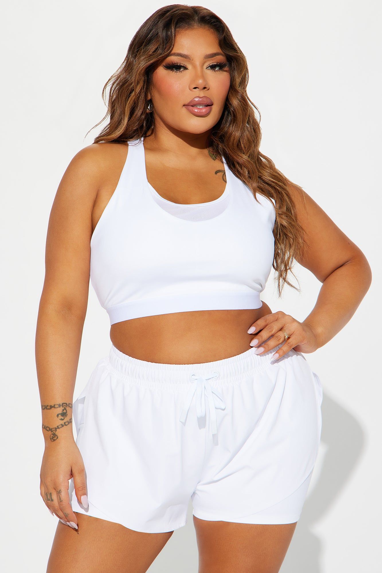 Dash Elevate Sports Bra - White sold by Fashion Nova product image thumbnail 5