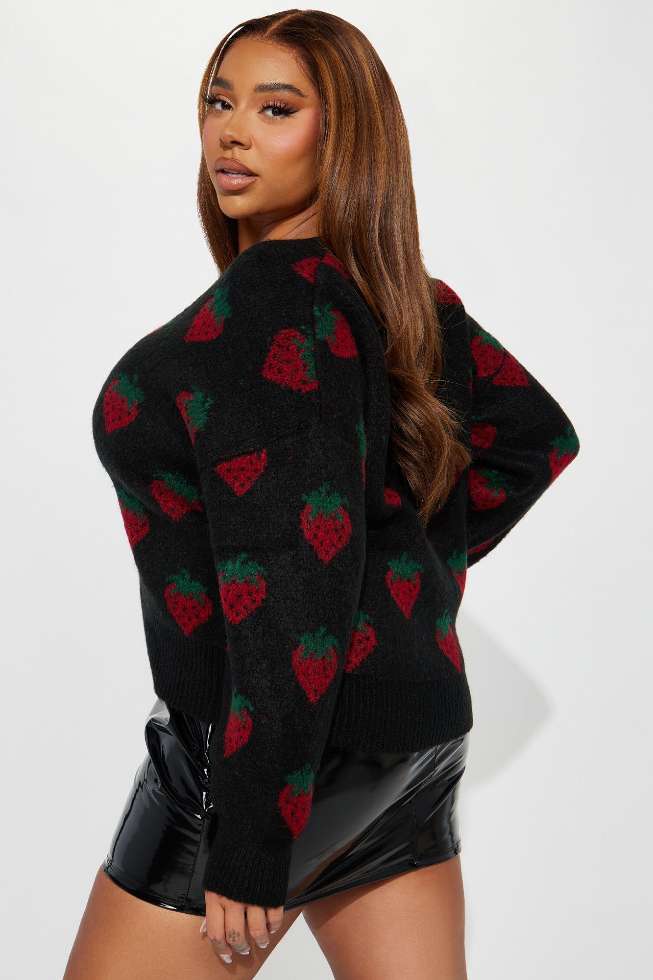 Strawberry Fields Cardigan - Black/combo sold by Fashion Nova product image thumbnail 6