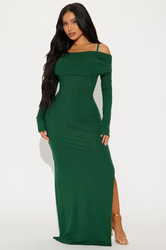 Breezy Days Maxi Dress - Hunter sold by Fashion Nova