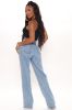 Winona 90's Wide Leg Jeans - Medium Blue Wash sold by Fashion Nova