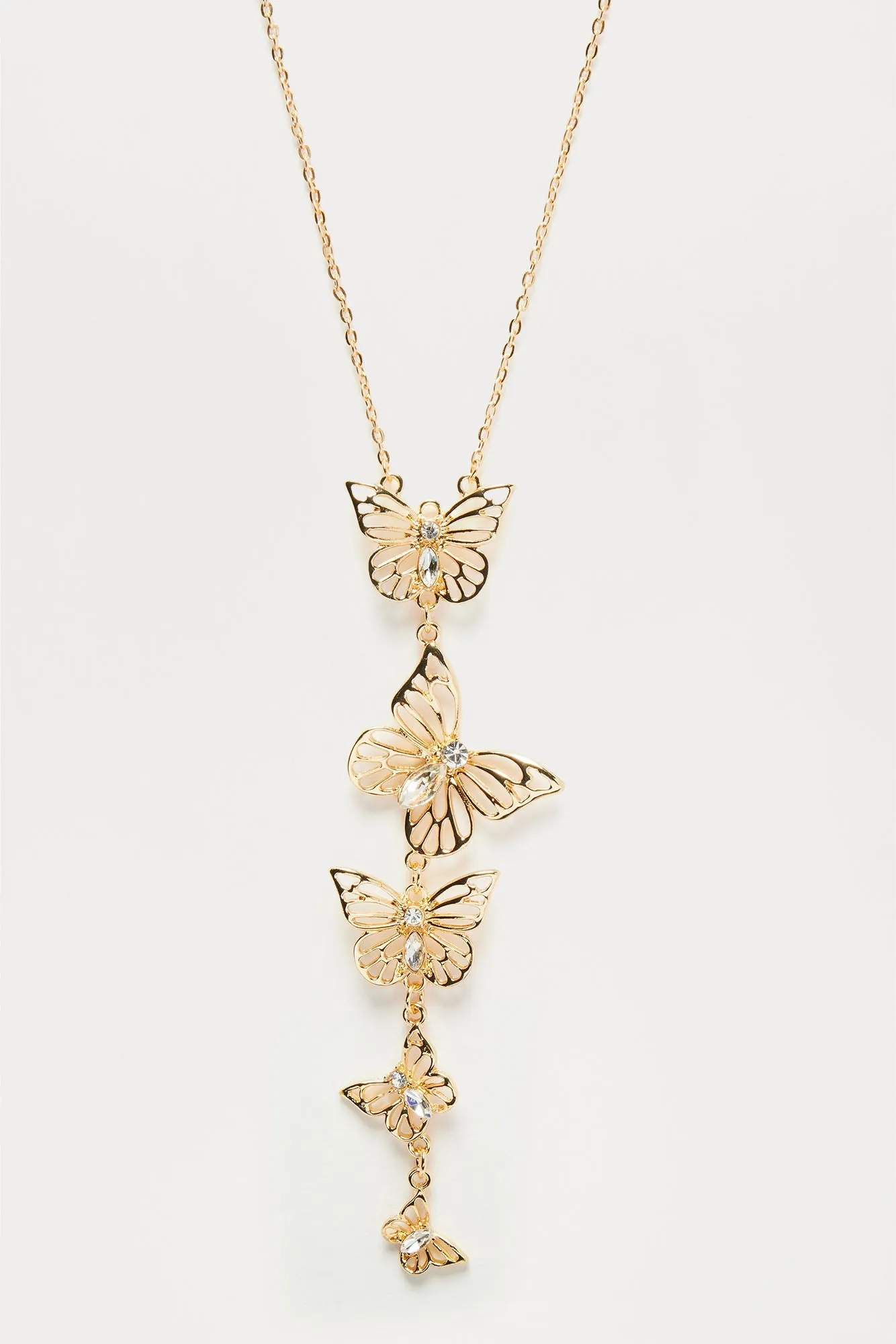 Linda Mariposa Necklace - Gold sold by Fashion Nova product image thumbnail 3