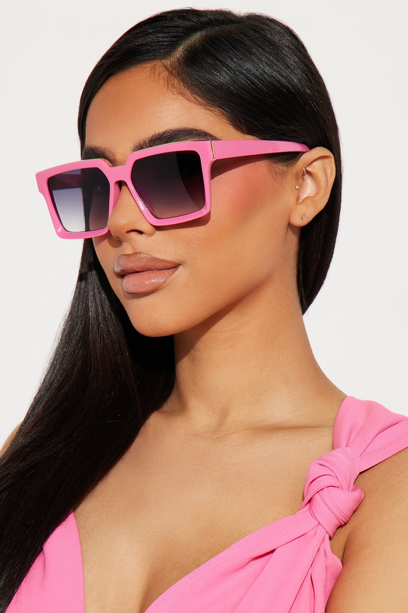 Heat Wave Sunglasses - Pink sold by Fashion Nova