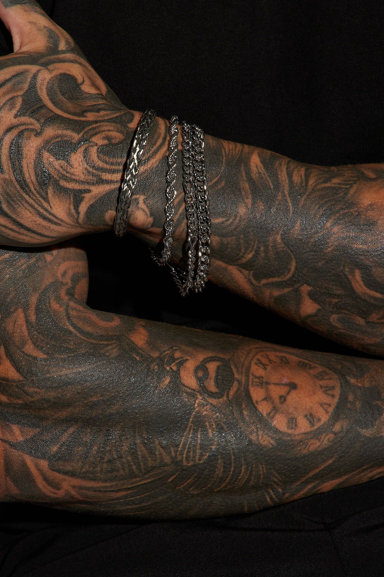 Good Life Bracelet Set - Silver sold by Fashion Nova