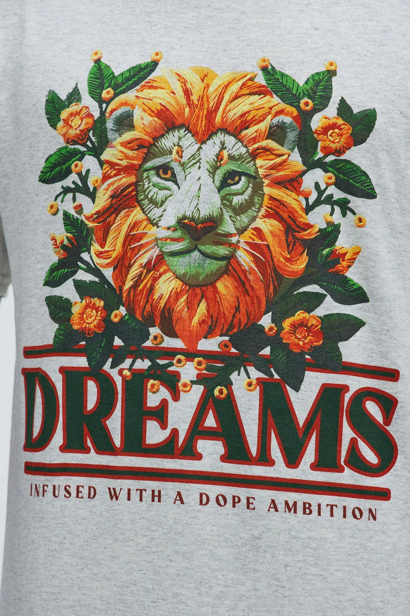 Dreams And Ambition Short Sleeve Tee - Oatmeal sold by Fashion Nova product image thumbnail 2