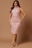 Colette Embellished Midi Dress - Rose sold by Fashion Nova