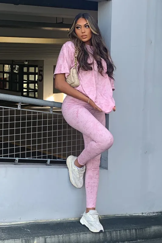Chelsea Legging Set - Pink sold by Fashion Nova