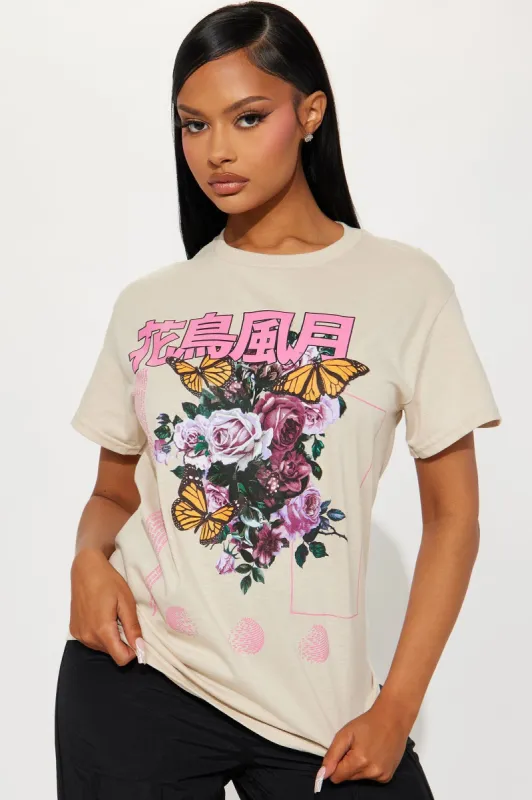 Beauty In You Graphic Tshirt - Sand sold by Fashion Nova