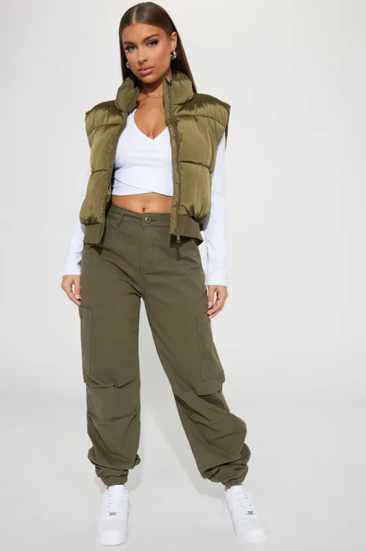 Taking Off Jogger - Olive sold by Fashion Nova