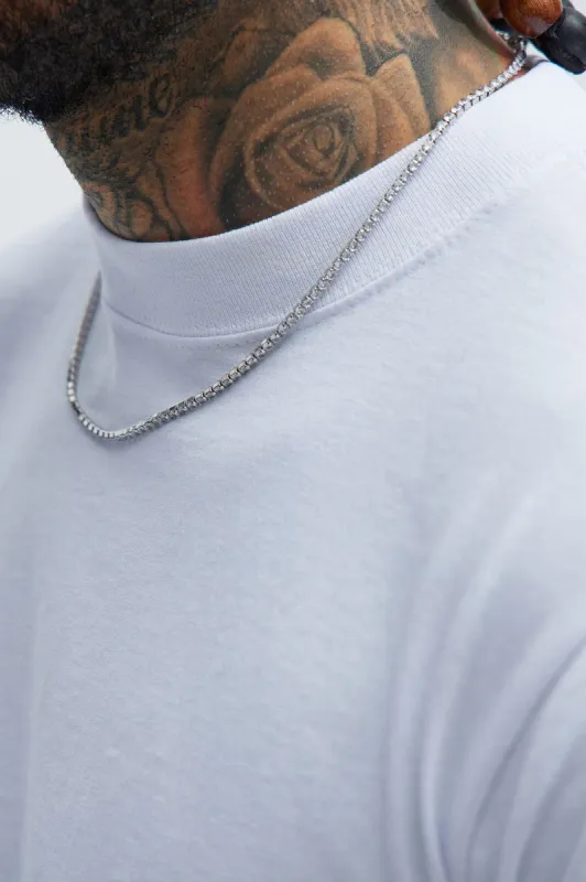 3mm Premium 20″ Tennis Chain Necklace - Silver sold by Fashion Nova