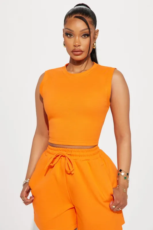 Casual Days Lounge Top - Orange sold by Fashion Nova