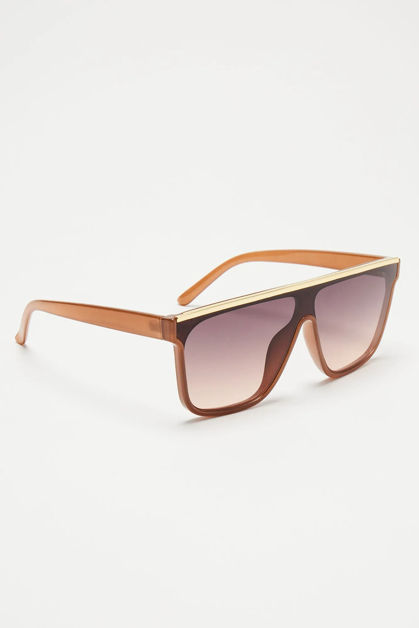 Desert Dust Sunglasses - Brown sold by Fashion Nova product image thumbnail 4