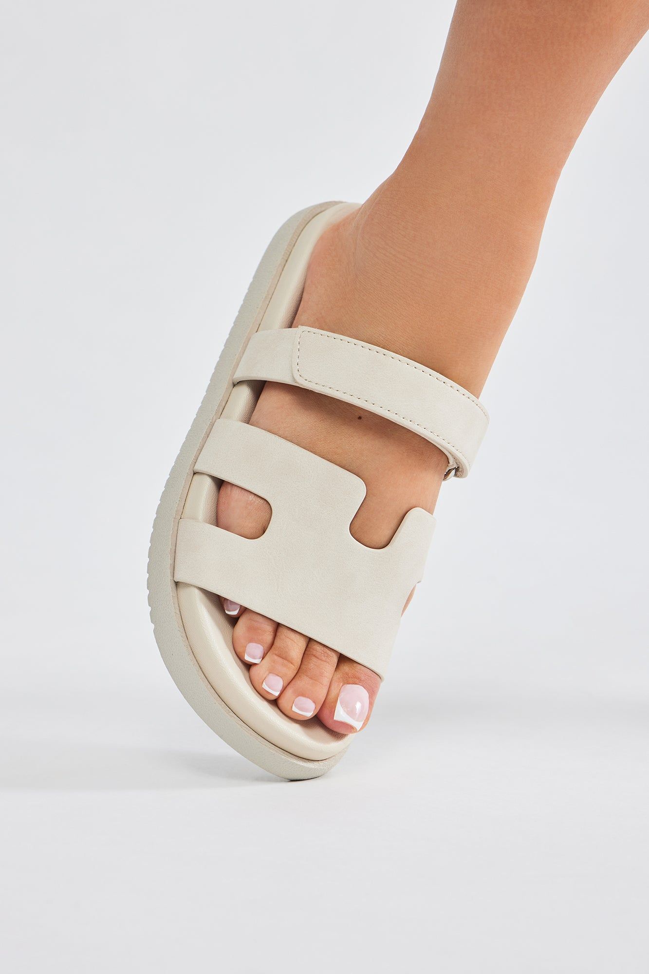 Can't Be Me Casual Slides - Beige sold by Fashion Nova product image thumbnail 3