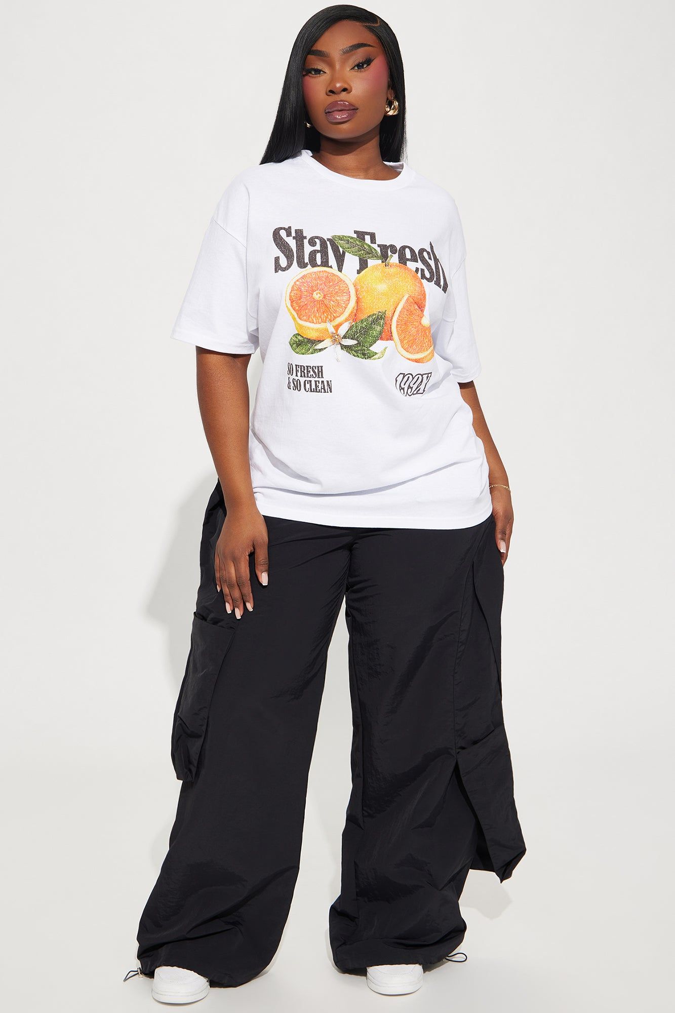 So Fresh And So Clean Tee - White sold by Fashion Nova product image thumbnail 5