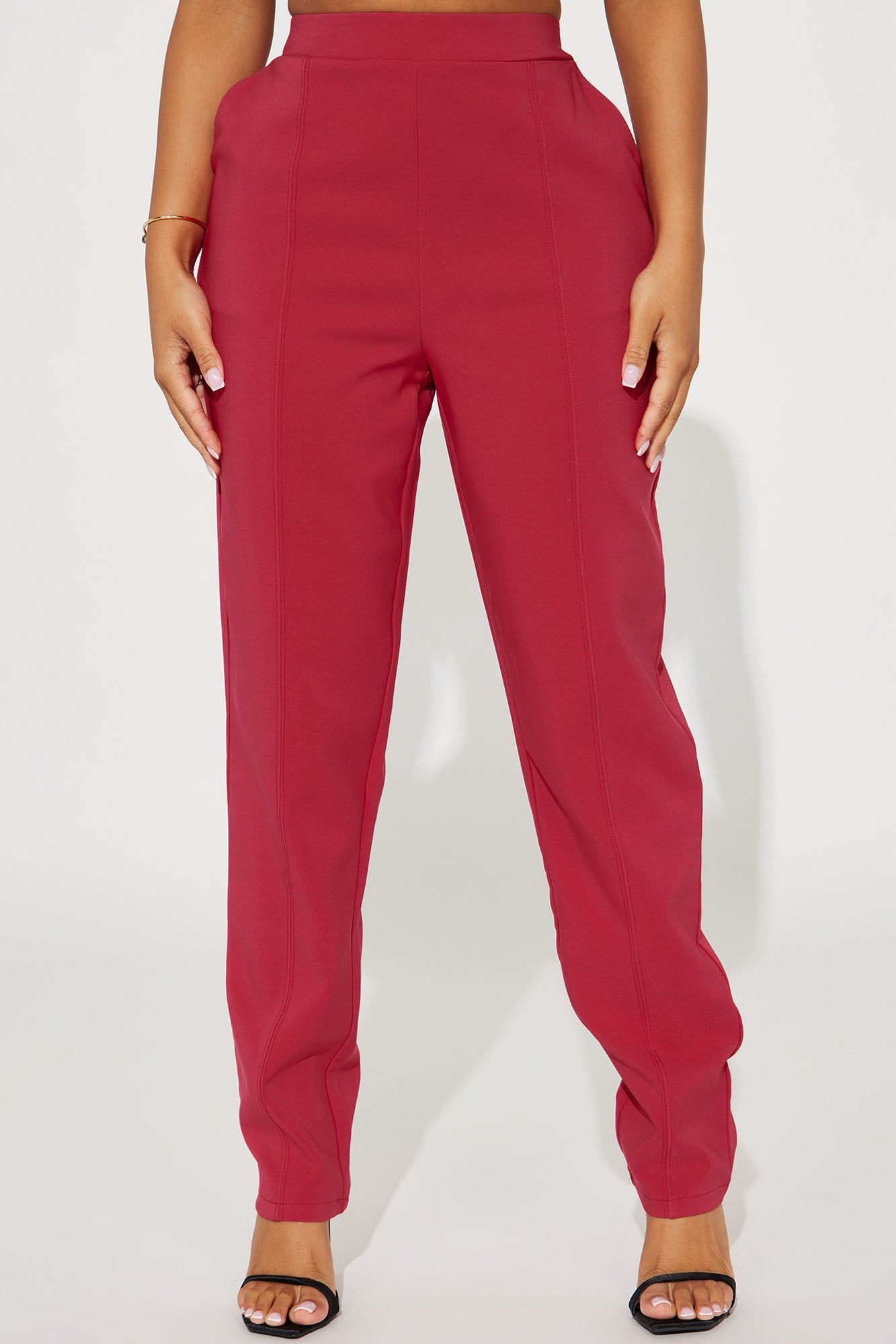 Back At It Trouser Pant - Magenta sold by Fashion Nova product image thumbnail 2