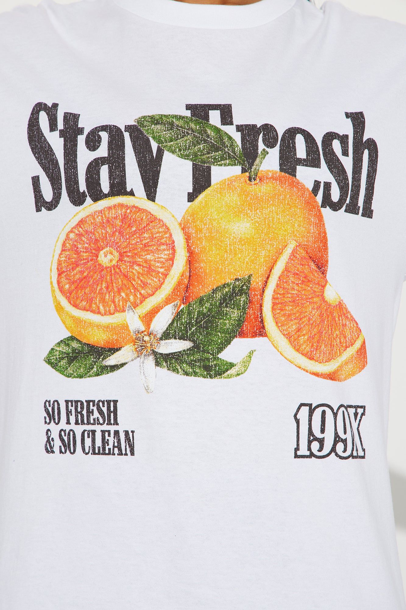 So Fresh And So Clean Tee - White sold by Fashion Nova product image thumbnail 3