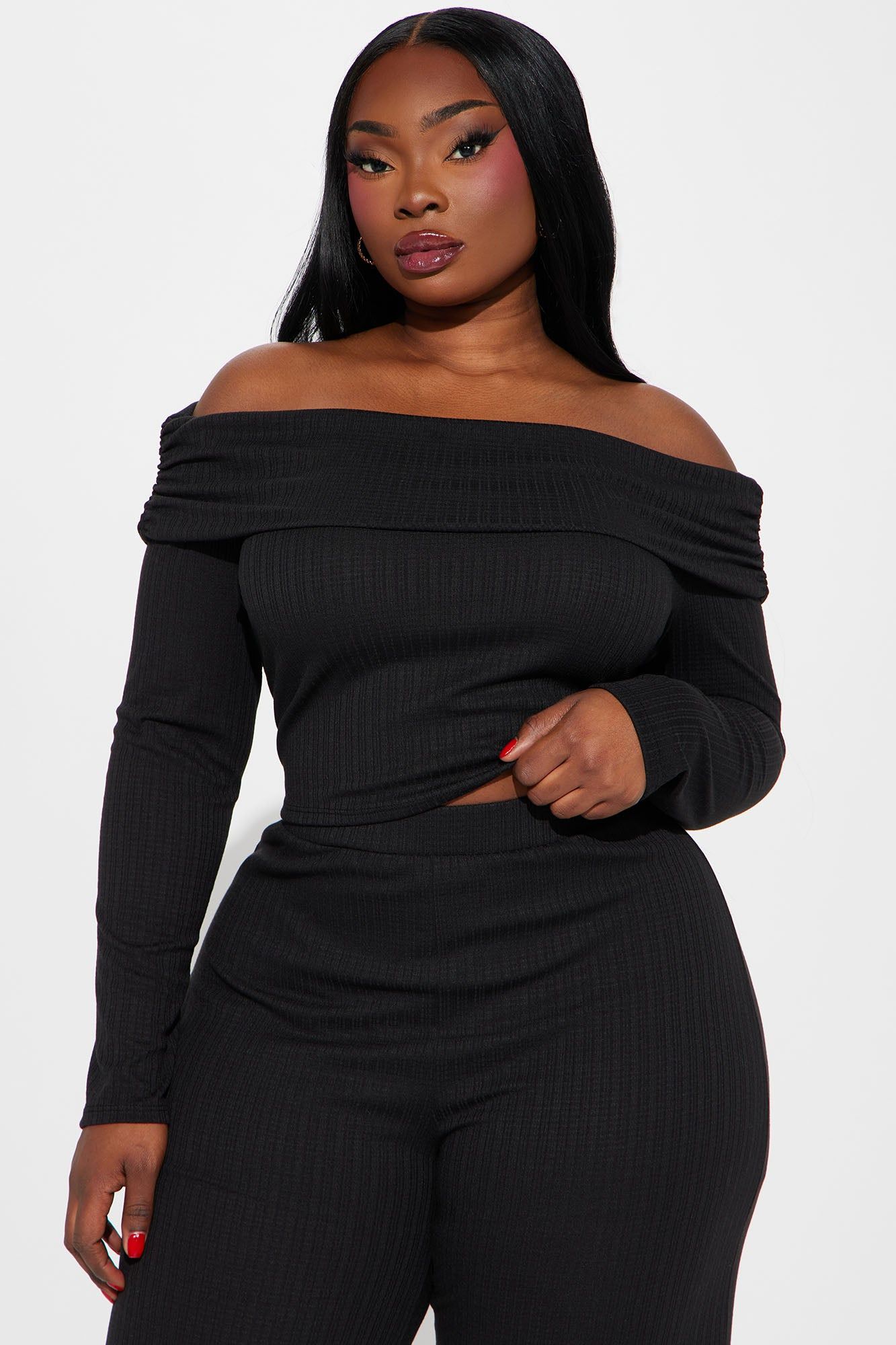 Always A Beauty Pant Set - Black sold by Fashion Nova product image thumbnail 5