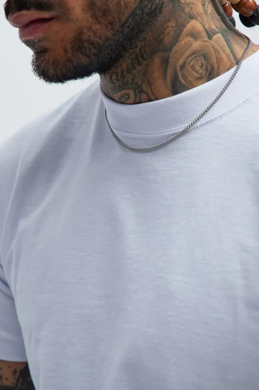3mm Premium 18″ Cuban Chain Necklace - Silver sold by Fashion Nova