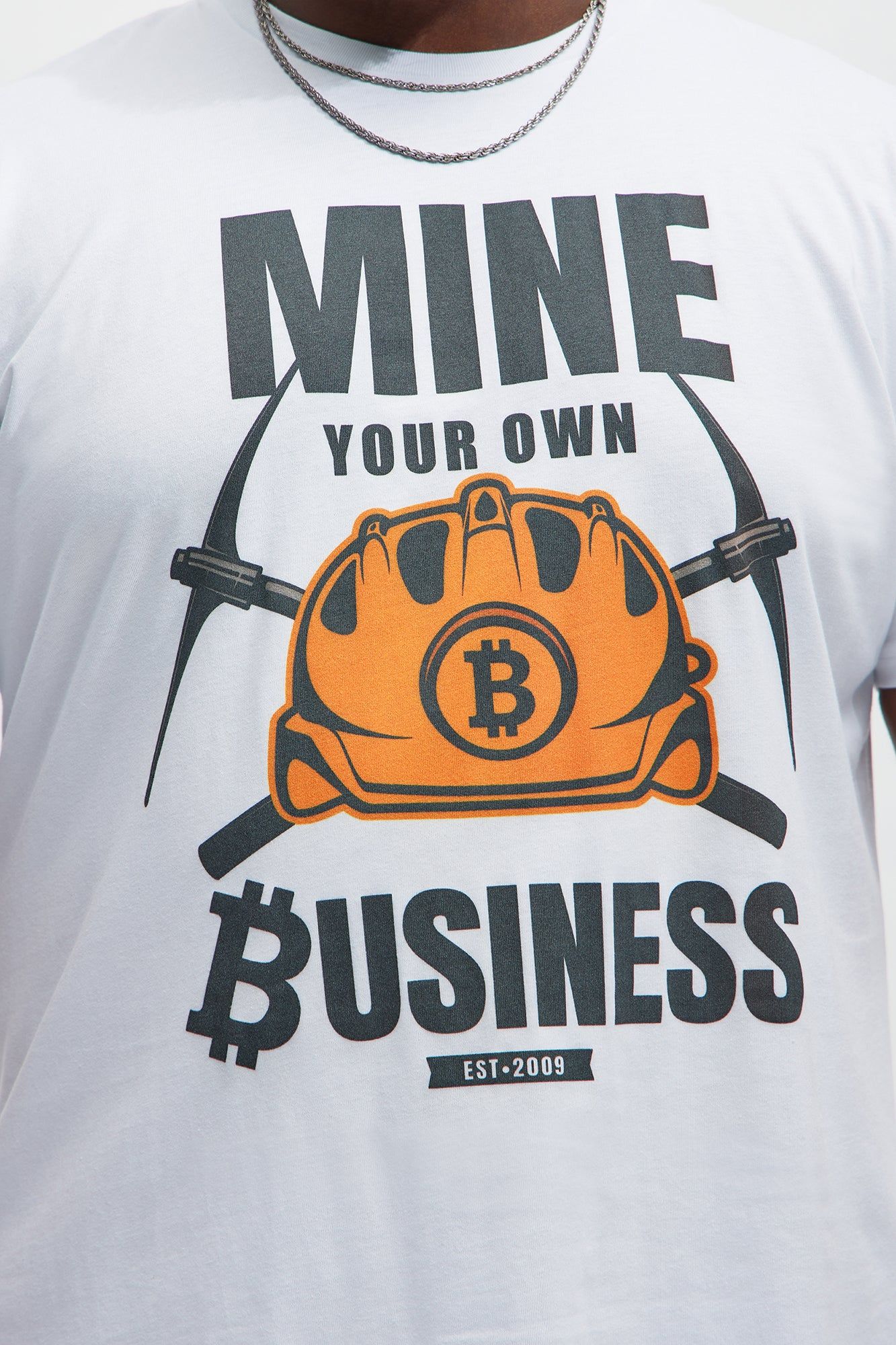 Mine Your Own Business Short Sleeve Tee - White sold by Fashion Nova product image thumbnail 5