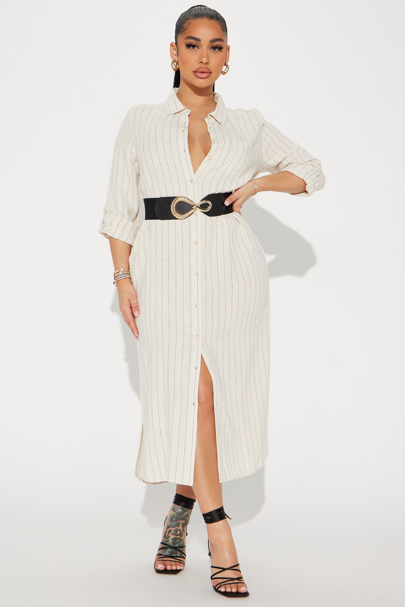 Make It A Double Belt - Black/Gold sold by Fashion Nova product image thumbnail 2