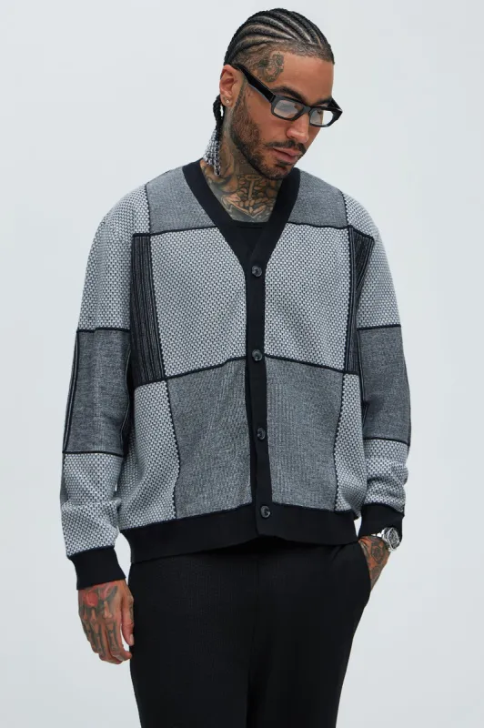 Better And Better Sweater Cardigan - Black sold by Fashion Nova