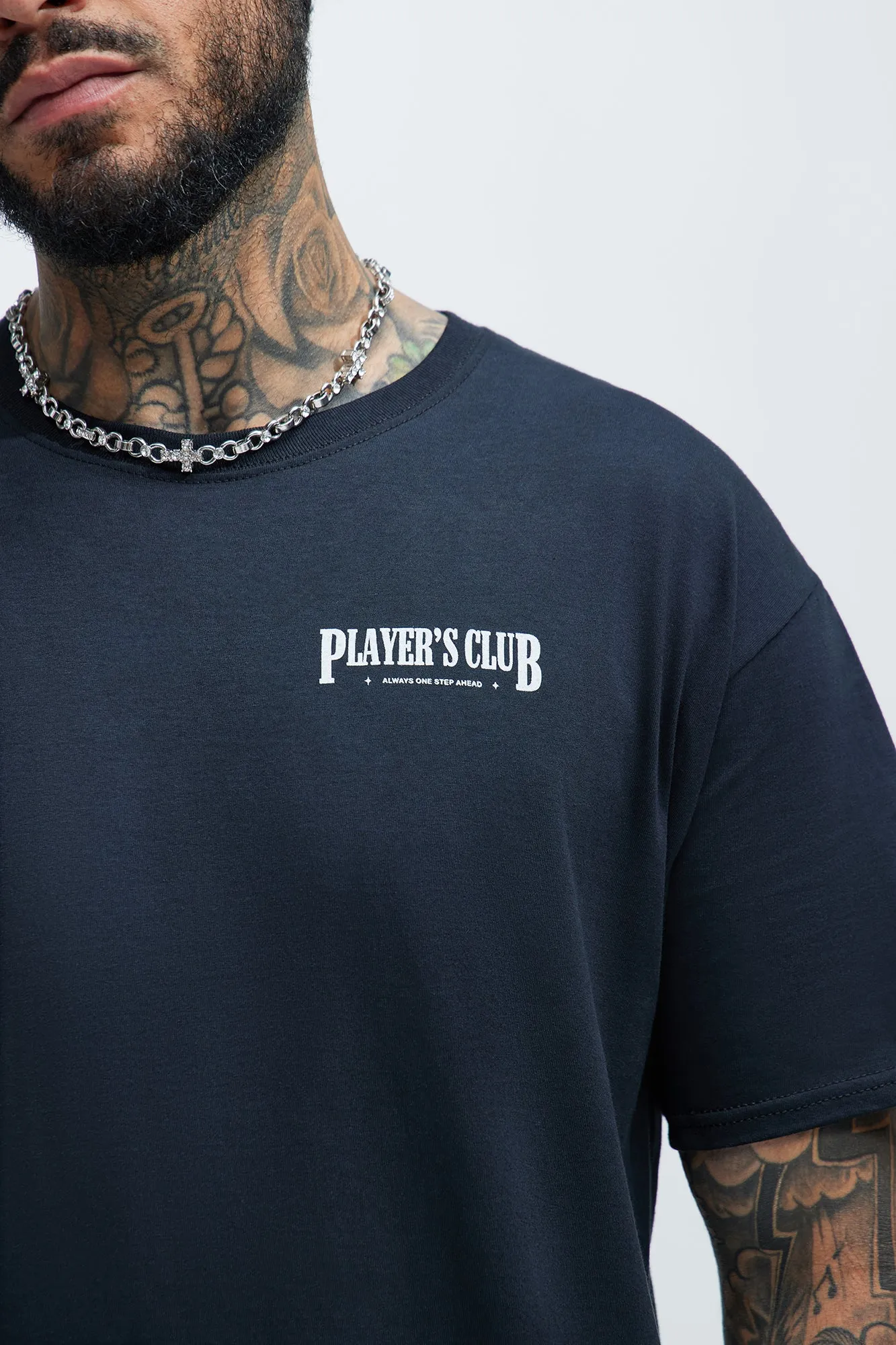 Player's Club One Step Ahead Short Sleeve Tee - Black sold by Fashion Nova product image thumbnail 3