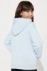Mini Smiley Face Zip Front Hoodie w/Rhinestones - Blue sold by Fashion Nova