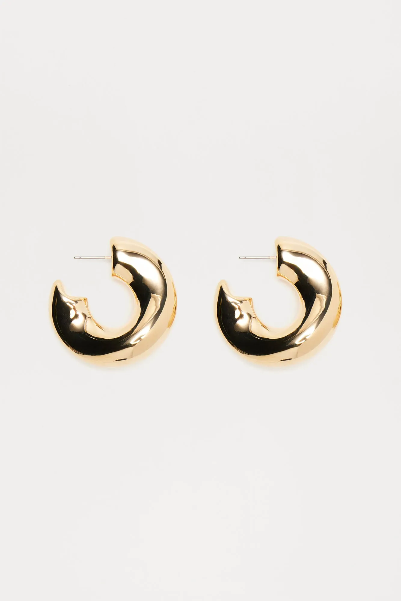 Pedal To The Metal Earrings - Gold sold by Fashion Nova product image thumbnail 3