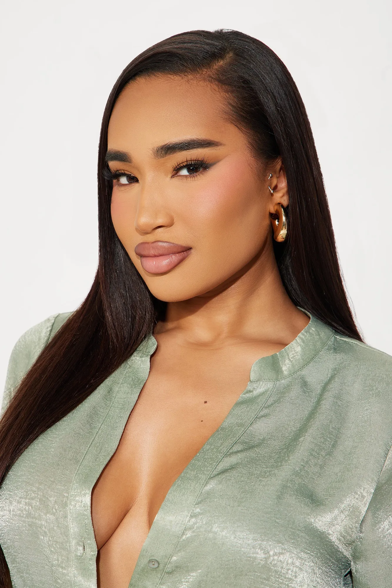 Pedal To The Metal Earrings - Gold sold by Fashion Nova product image thumbnail 2