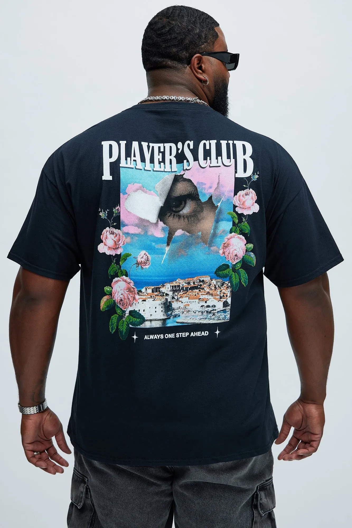 Player's Club One Step Ahead Short Sleeve Tee - Black sold by Fashion Nova product image thumbnail 5