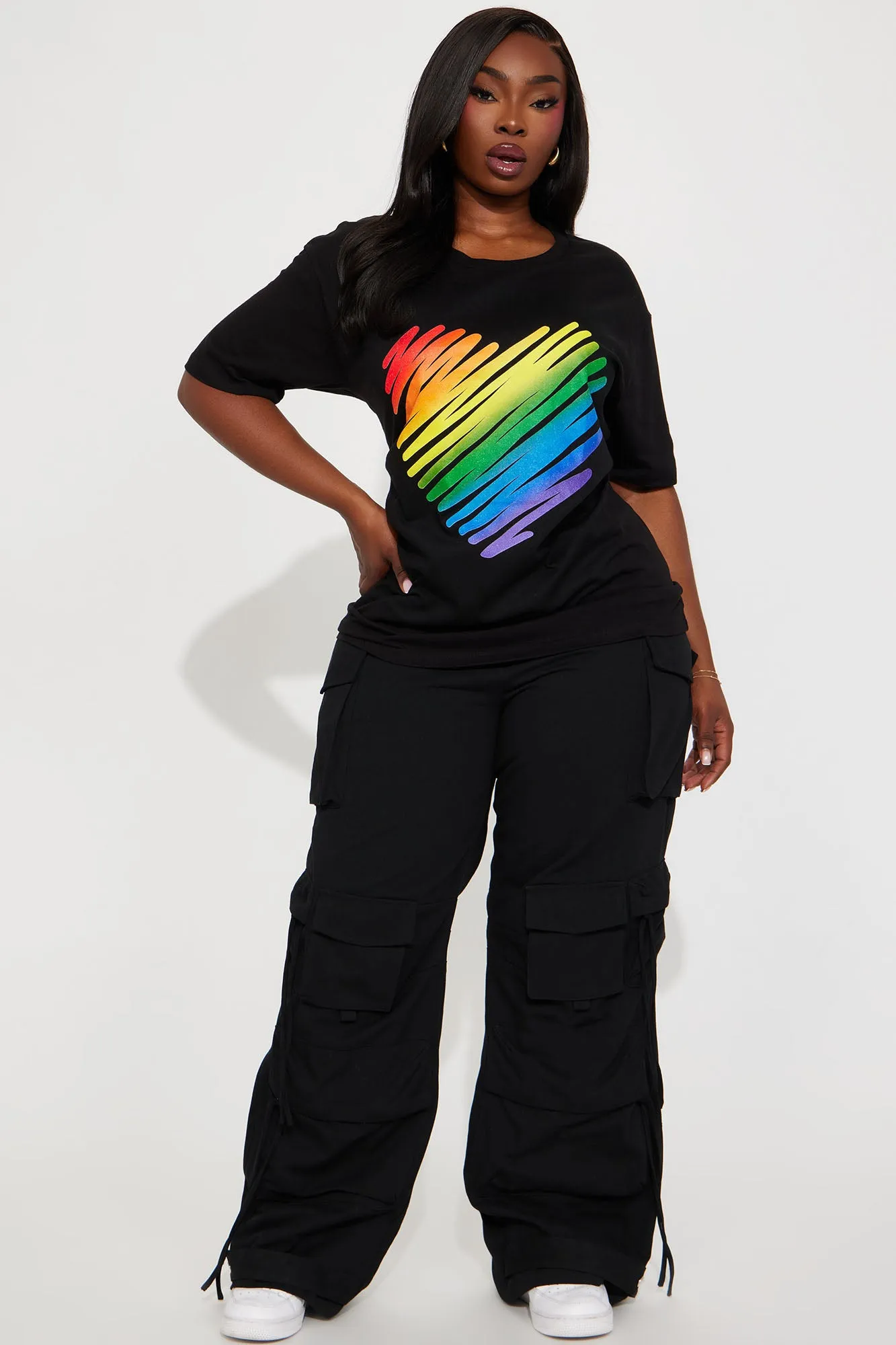 Love Is Love Pride Tee - Black sold by Fashion Nova product image thumbnail 5