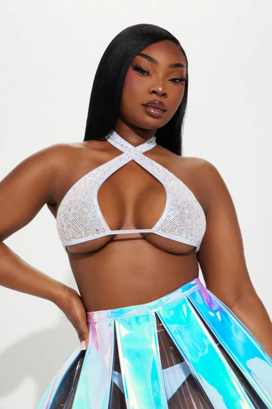 Glitter In My Soul Sequins Dance Top - White sold by Fashion Nova