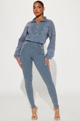Comfort Club Jumpsuit - Grey sold by Fashion Nova