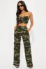 Cadet Sexy Cargo Pant Set - Olive/combo sold by Fashion Nova