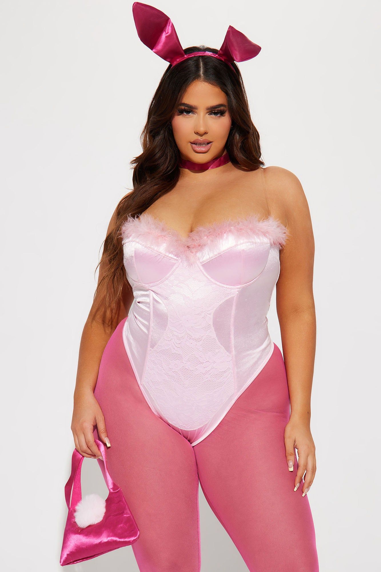 Like It's Hard Bunny 5 Piece Costume Set - Pink sold by Fashion Nova product image thumbnail 6