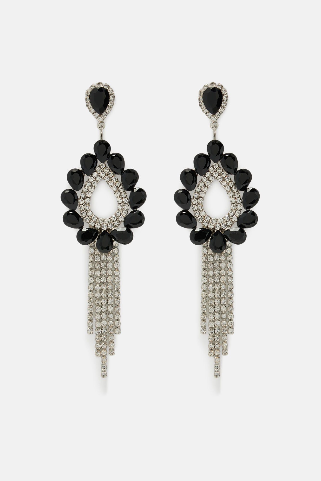 Expect The Most Drop Earrings - Black sold by Fashion Nova product image thumbnail 3
