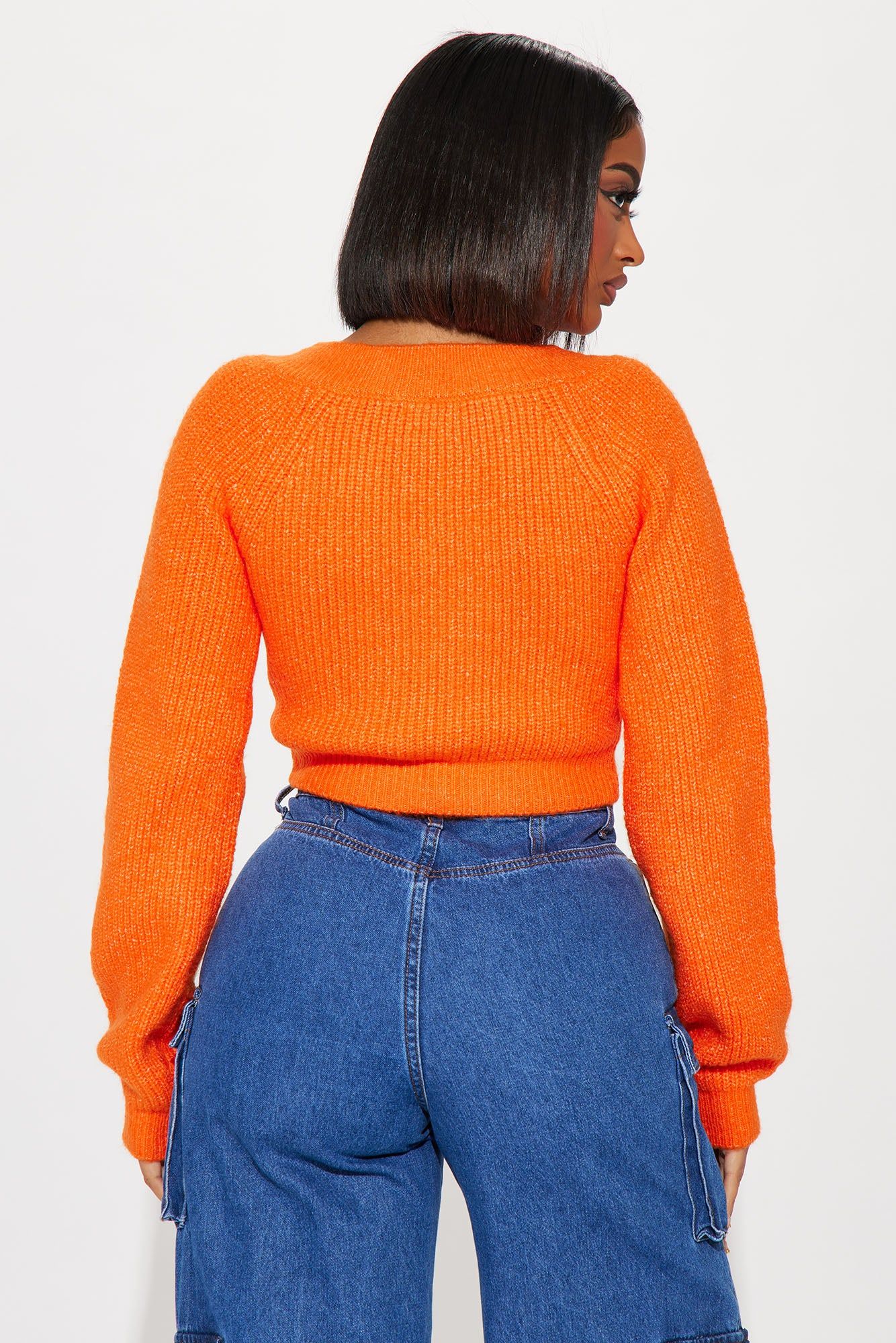 Brentley Sweater - Orange sold by Fashion Nova product image thumbnail 3