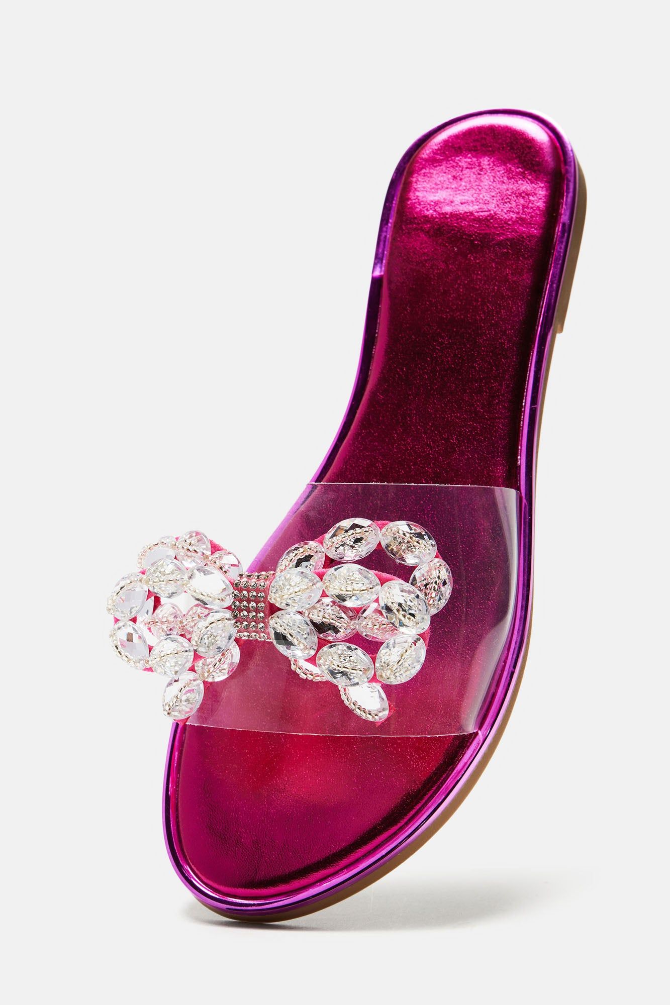 My Bestie Flat Sandals - Pink sold by Fashion Nova