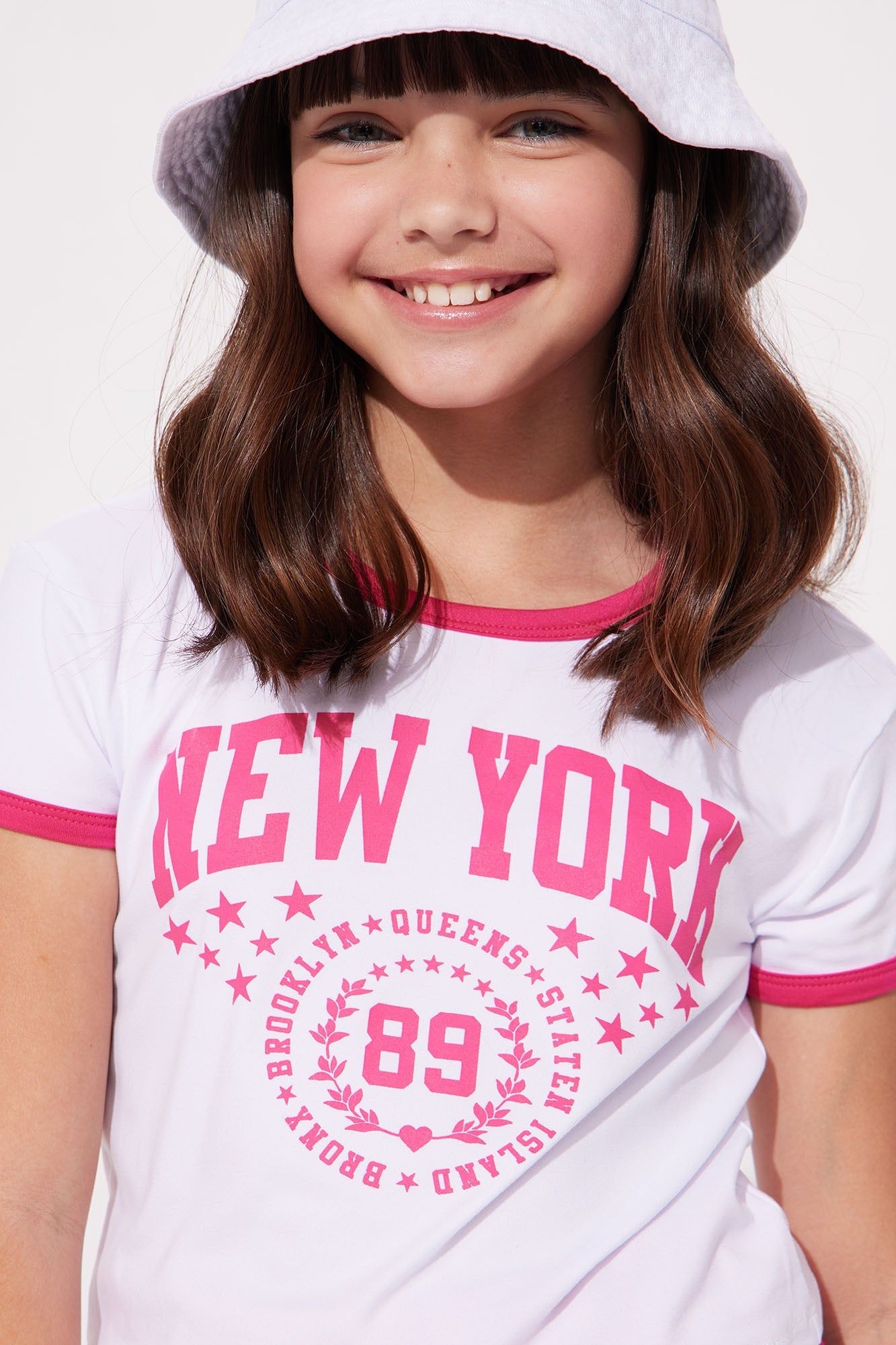 Mini Coast to Coast Pride Skort Set - Fuchsia sold by Fashion Nova product image thumbnail 3