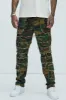 We Good Frayed Cargo Straight Pants - Camouflage sold by Fashion Nova