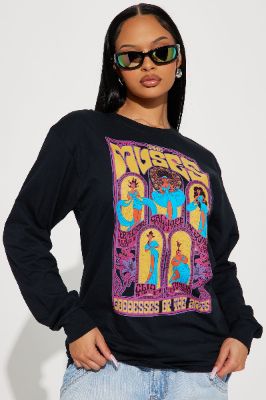 The Muses Crew Neck Sweatshirt - Black sold by Fashion Nova