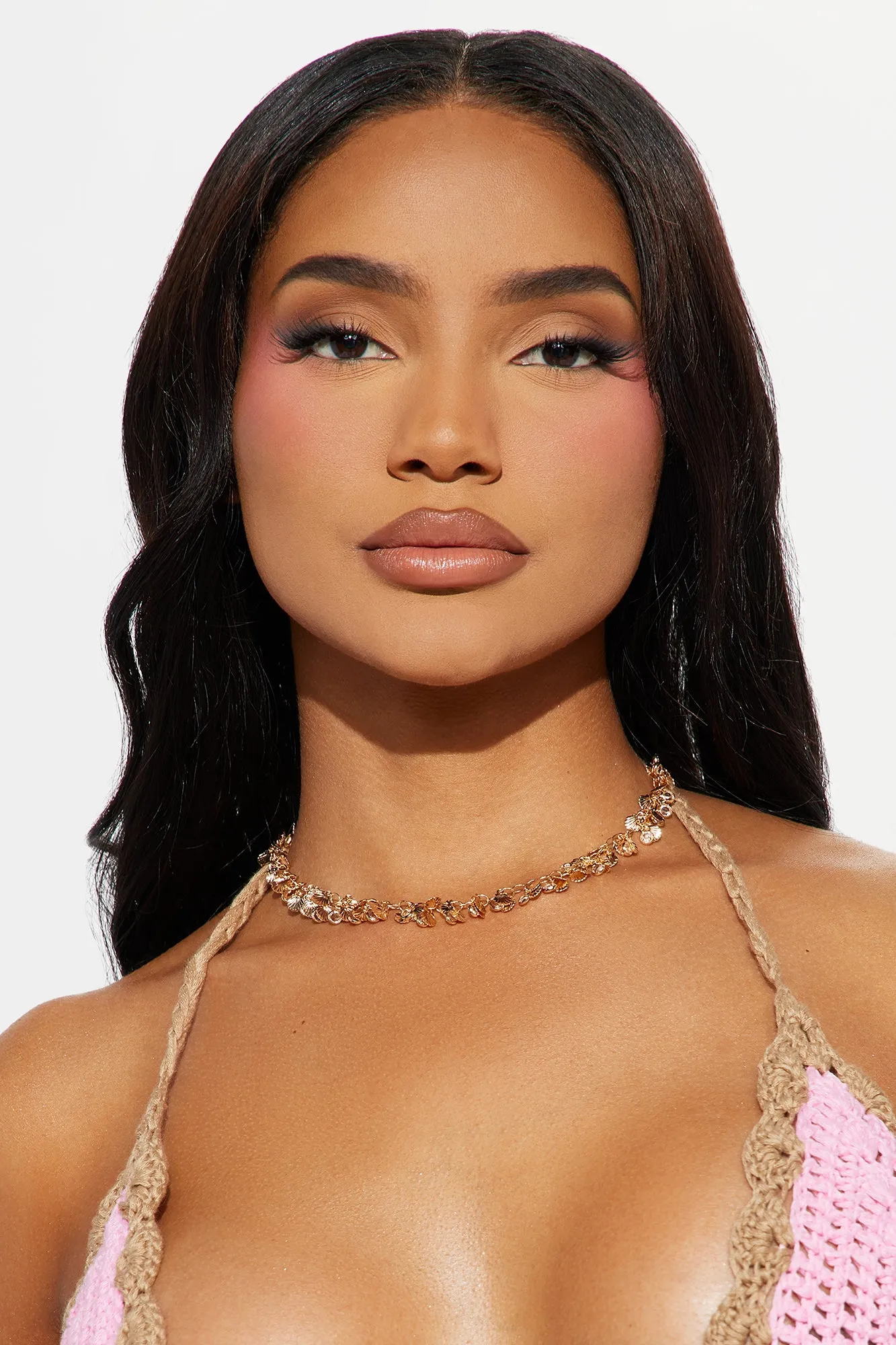 Mermaid Shell Necklace - Gold sold by Fashion Nova product image thumbnail 3