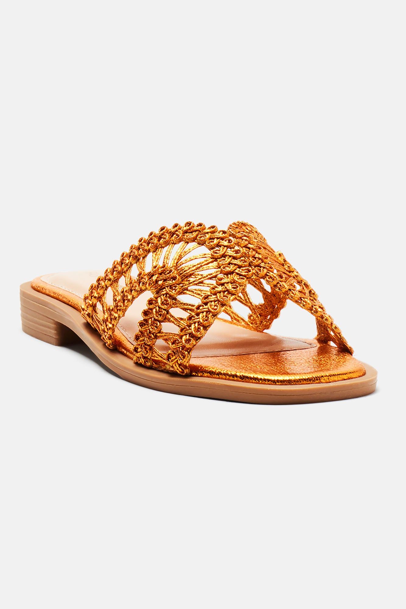 Got Me Chilled Flat Sandals - Orange sold by Fashion Nova product image thumbnail 3