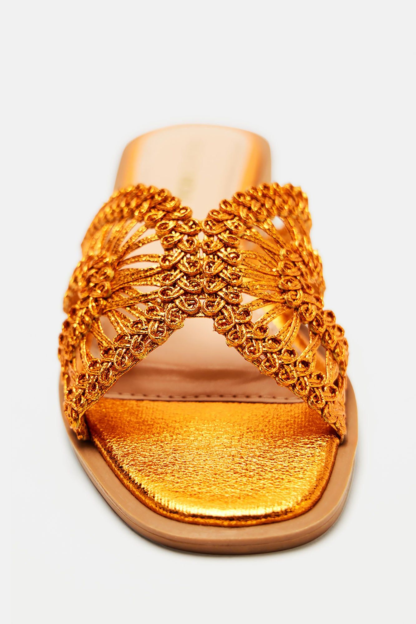 Got Me Chilled Flat Sandals - Orange sold by Fashion Nova