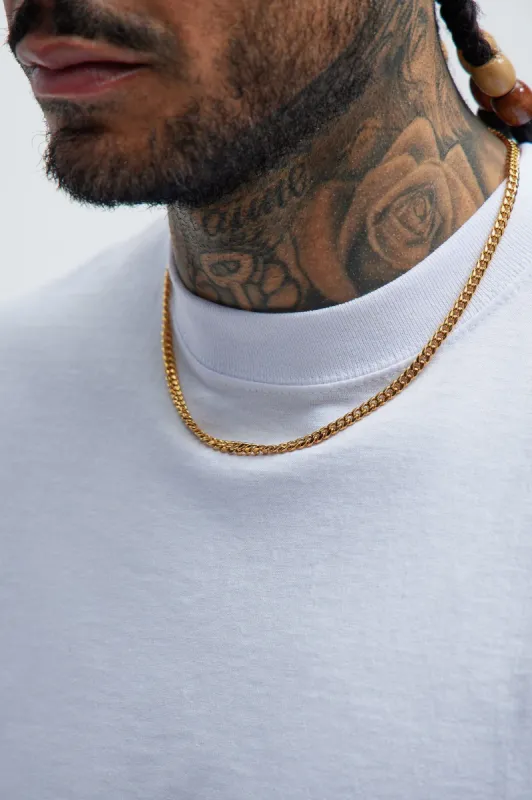 5mm Premium 20″ Cuban Chain Necklace - Gold sold by Fashion Nova